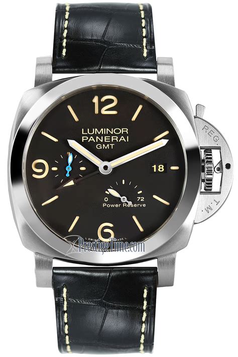 panerai luminor with power reserve|officine Panerai Luminor gmt automatic.